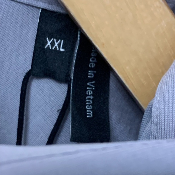 NWT Theory Sylvain ND Shirt Sleet Blue Button Collar Structure Knit J0794505 New - Picture 10 of 11